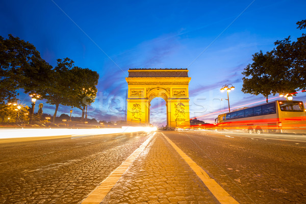 Stock photo: Arc of Triomphe Paris