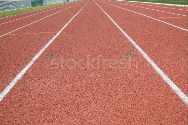 Perspectivă pista de curse textură sportiv câmp alerga Imagine de stoc © vichie81