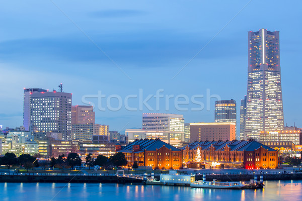 Yokohama Skyline building Stock photo © vichie81