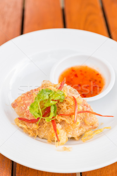 Fried crab Stock photo © vichie81