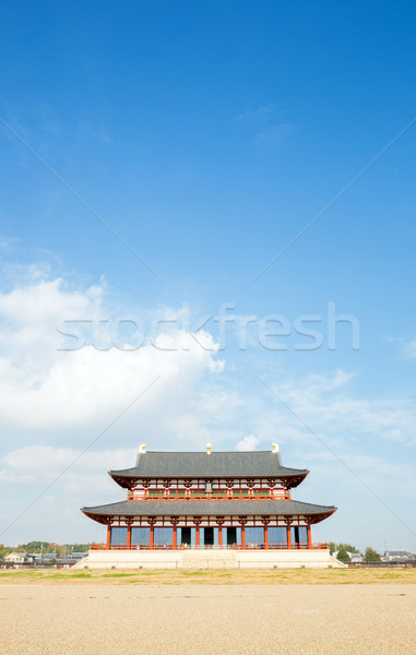 Heijo Palace in Nara Stock photo © vichie81