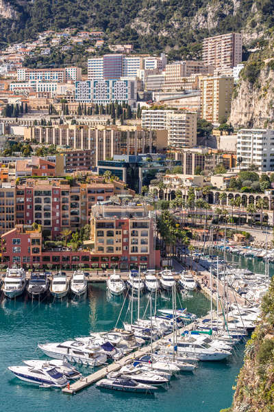 Monaco Fontvieille cityscape Stock photo © vichie81