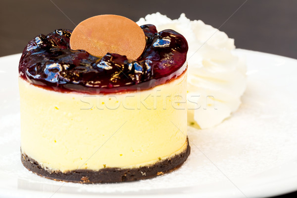 blueberry cheesecake Stock photo © vichie81
