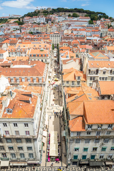 Cityscape of Lisbon Stock photo © vichie81