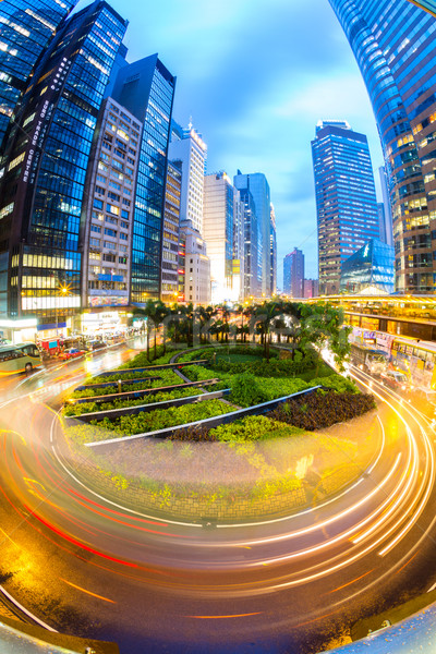 Hong Kong Central Skyline Stock photo © vichie81