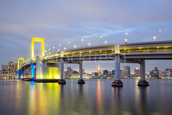 Tokyo Rainbow bridge Stock photo © vichie81