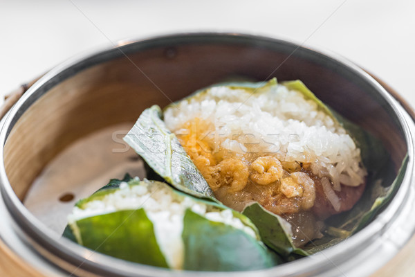 Orez chinez dim sum alimente restaurant Imagine de stoc © vichie81