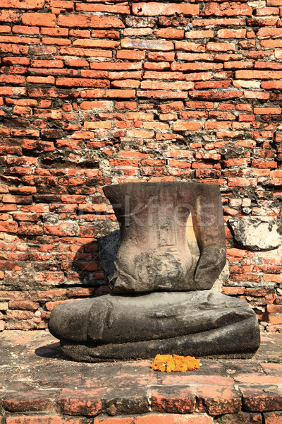 headless buddha statue Stock photo © vichie81