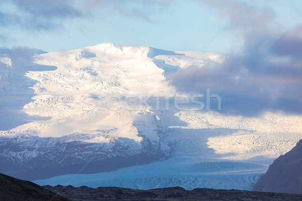Stockfoto: Gletsjer · natuur · landschap · achtergrond · schoonheid · zomer