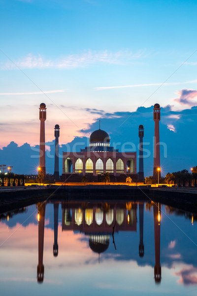 Central mosque Songkhla Thailand Stock photo © vichie81