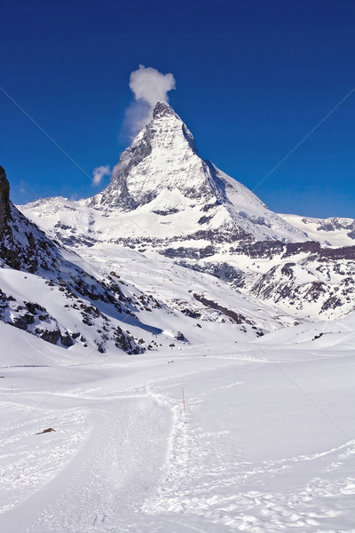 Matterhorn peak Alp Switzerland Stock photo © vichie81