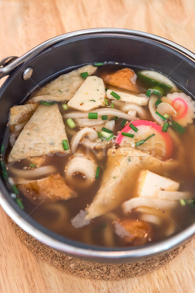 Miso Soup Udon Stock photo © vichie81
