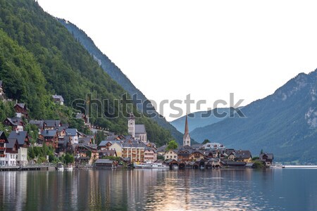 Hallstat Village Austria Stock photo © vichie81