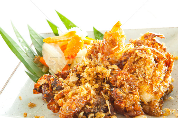 deep fried Soft Shell Crab seafood Stock photo © vichie81