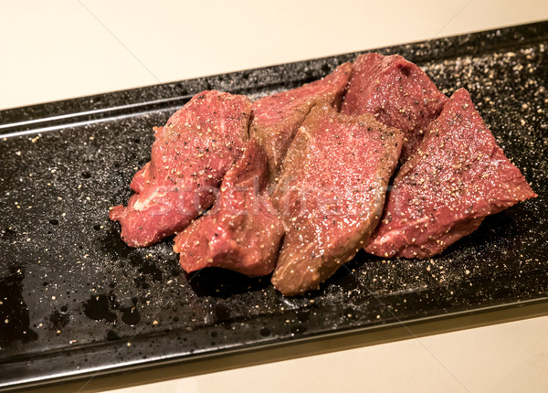 Stock fotó: Marhahús · grillezett · frissesség · japán · szarvas · hús