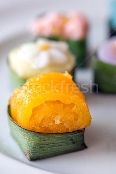 Thai sweets Stock photo © vichie81