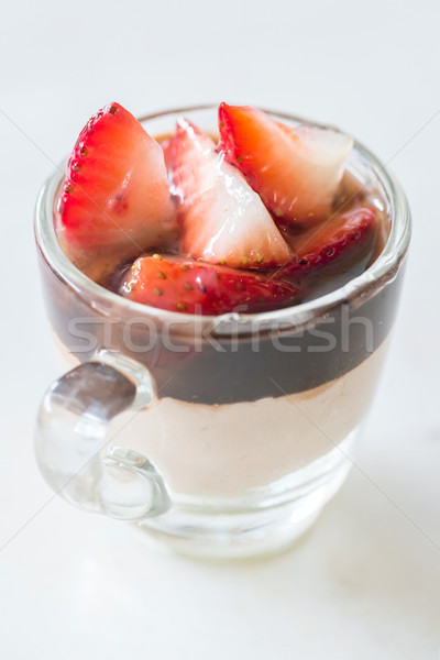 Chocolate Mousse Stock photo © vichie81