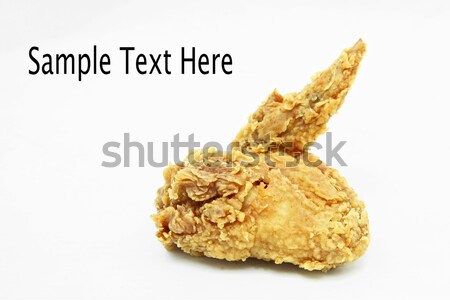 crispy and spicy fried chicken wing and drumstick Stock photo © vichie81