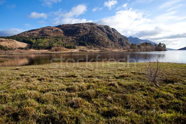 Loch Shiel Lake Reflection Scotland Stock photo © vichie81