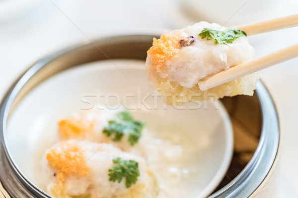 Imagine de stoc: Creveţi · bilă · peşte · chinez · dim · sum · mananca