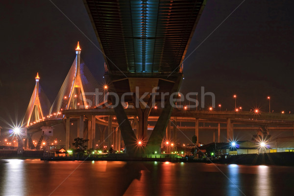 Bangkok Mega Bridge Stock photo © vichie81