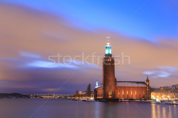 Stockholm City Hall Stock photo © vichie81