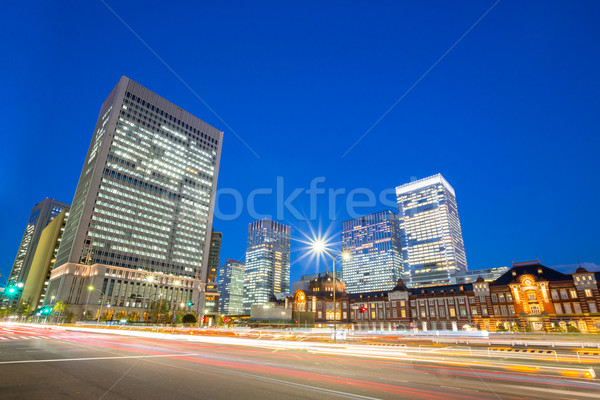 Birou Tokyo statie Japonia modern gara Imagine de stoc © vichie81