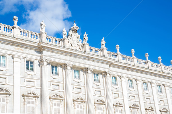 Royal Palace, Madrid, Spain Stock photo © vichie81