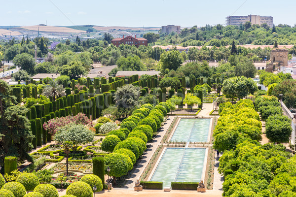 moorish style garden Stock photo © vichie81