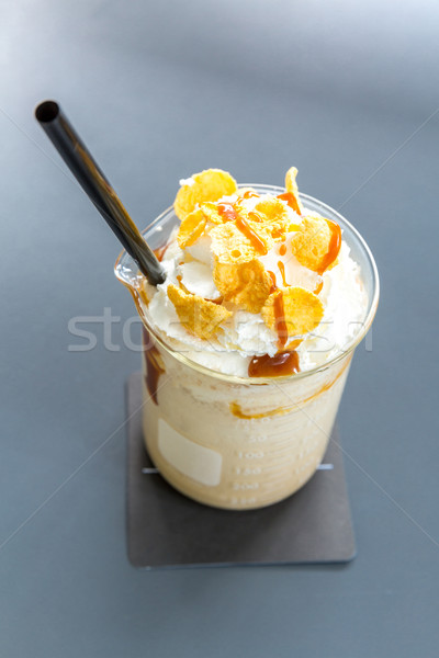 creme brulee Frappe Stock photo © vichie81