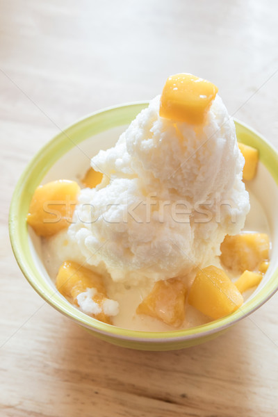 Mango bingsu Stock photo © vichie81