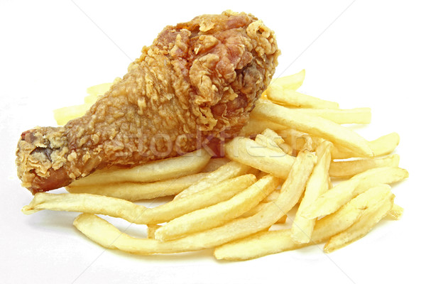 crispy fried chicken drumsticks  Stock photo © vichie81