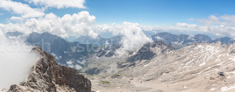 Zugspitze Panorama Germany Stock photo © vichie81