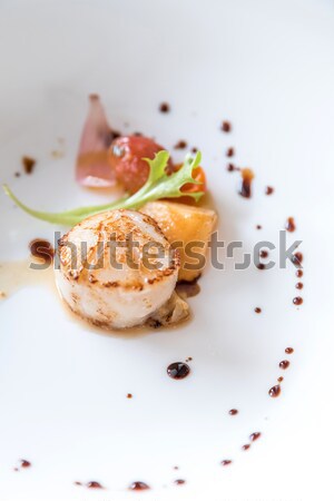 Grilled fried scallop Stock photo © vichie81
