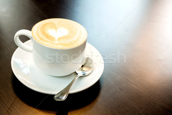 latte art Stock photo © vichie81