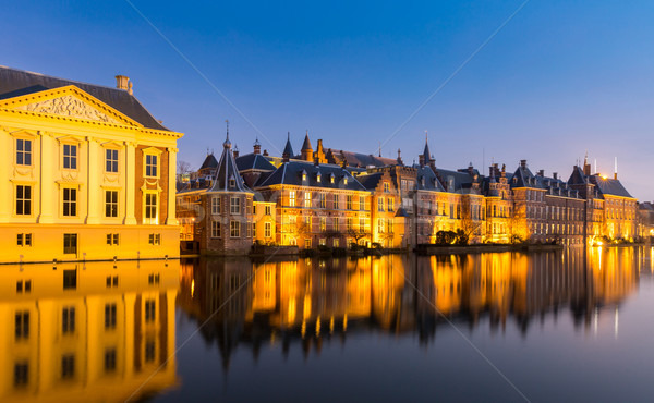 Natherlands Parliament Hague Stock photo © vichie81