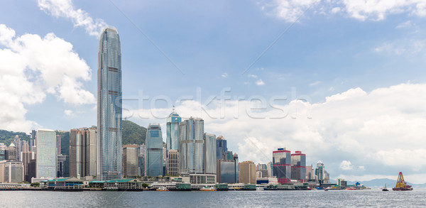 Hong Kong Skyline Panorama Stock photo © vichie81