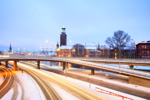 Stockholm City Hall Stock photo © vichie81