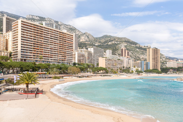 Monte Carlo beach Stock photo © vichie81
