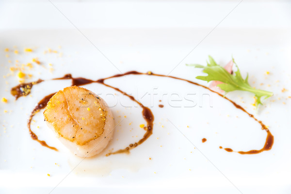 Grilled fried scallop Stock photo © vichie81