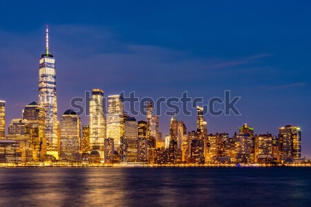 New York City skyline Stock photo © vichie81