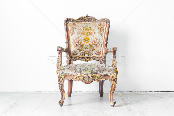 Vintage classical Chair Stock photo © vichie81