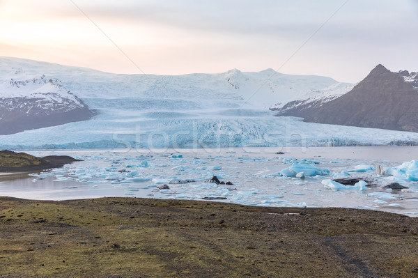 Fjallsarlon Glacial Lagoon Iceland Stock photo © vichie81
