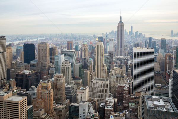 New York City skyline Stock photo © vichie81