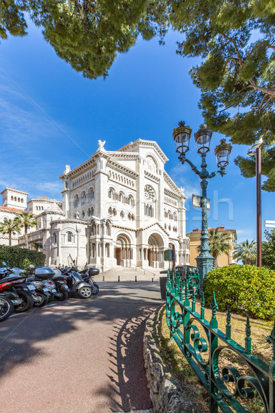 Monaco Saint Nicholas Cathedral Stock photo © vichie81