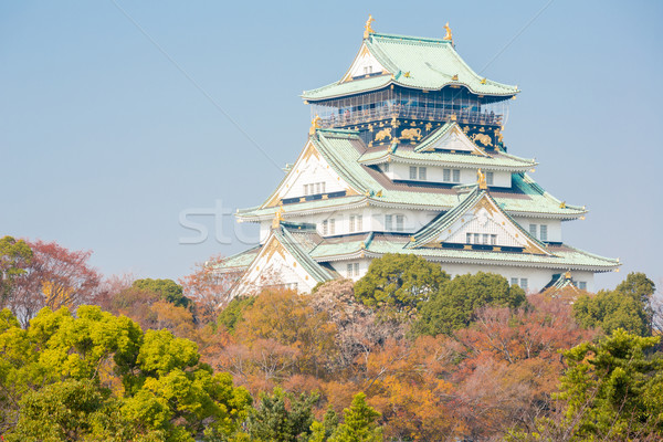 Osaka castle Japan Stock photo © vichie81