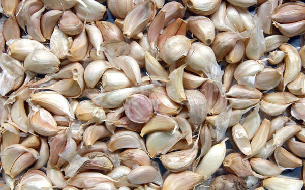 Dry Garlic Background Stock photo © vichie81