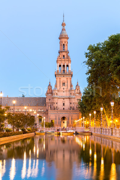 espana Plaza in Seville Stock photo © vichie81