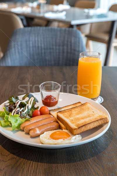 Breakfast set Stock photo © vichie81