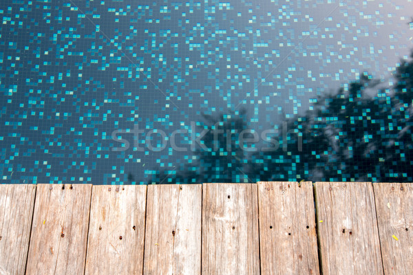 pool edge background Stock photo © vichie81